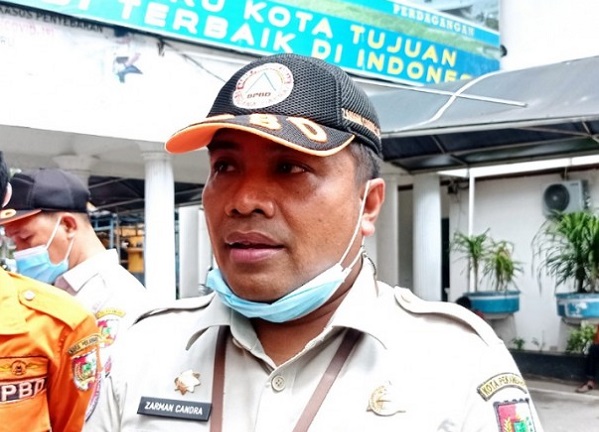 Rawan Longsor, BPBD Imbau Camat dan Lurah di Tenayan Raya Pantau Bangunan Penduduk