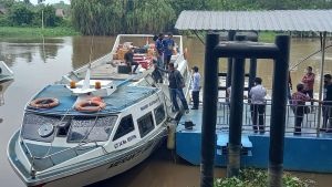 Arus Transportasi  Melalui Pelabuhan Sungai Duku Meningkat 40 Persen