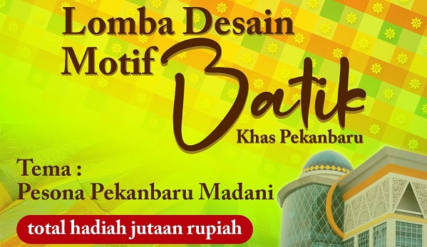 Dekranasda Pekanbaru Gelar Lomba Desain Motif Batik Khas Pekanbaru