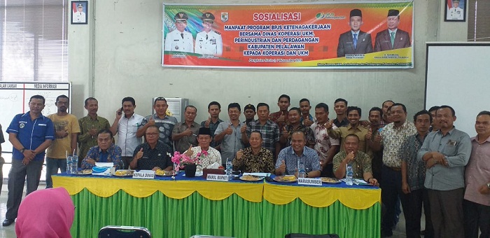 Wabup Imbau Masyarakat Pekerja Agar Daftarkan Diri dan Rasakan Manfaatnya  