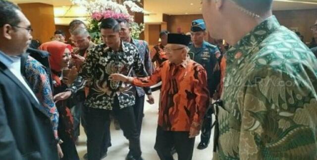 Hadiri Acara Pemuda Pancasila, Maruf Amin: Saya Merasa Kembali Muda