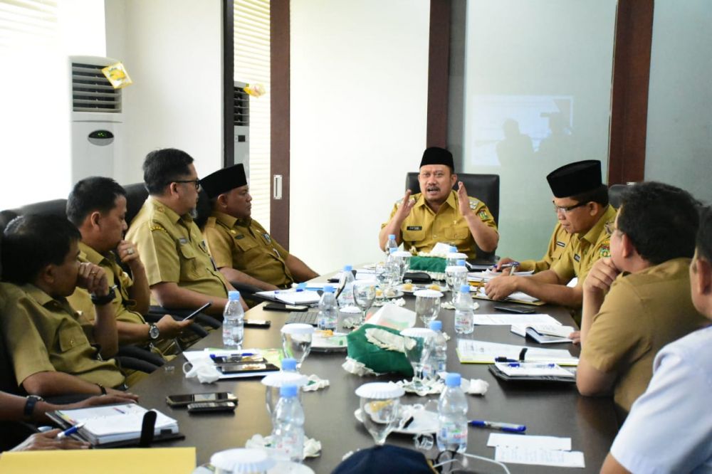 Bupati Catur Minta Seluruh Satker di Kampar Jangan Hanya Bisa  Menunggu