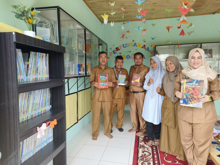 9 Perpustakaan Desa Dinilai Tim Kabupaten Kampar Menuju Tingkat Provinsi dan Nasional