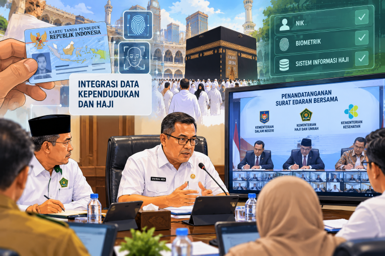 Integrasi Data Haji Diperkuat, Pemprov Riau Siapkan Sinergi Lintas Instansi