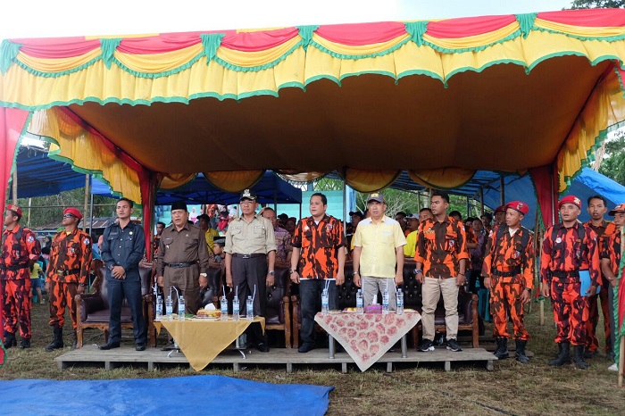 Pelantikan Ranting PP Se - Kecamatan Gaung, Wardan: Melihat Loreng, Ingat Lima Tahun Jadi Pengurus
