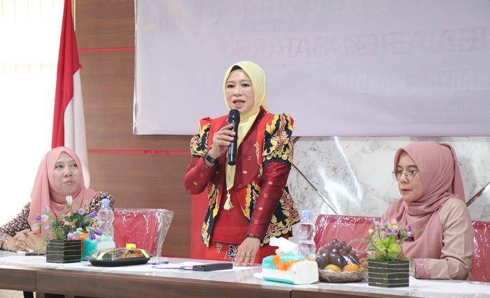 Berdayakan Ekonomi keluarga, DWP Tanah Datar Studi Tiru ke DKP Pekanbaru