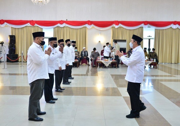 Masriadi Hasan Resmi Dikukuhkan Sebagai Ketua Baznas Riau