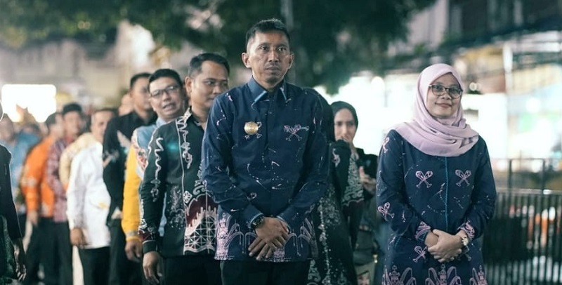 Car Free Night, Ada Gelaran Batik Kuansing Carnival di Taman Jalur