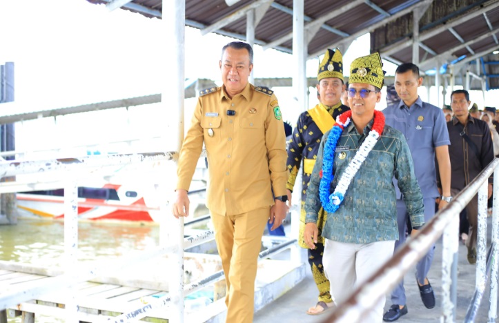 Bangun Sinergi, Bupati Karimun Kunjungan Kerja ke Meranti