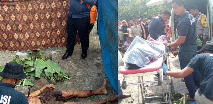 SADIS...Ditikam Enam Kali, Lantas Digorok, Sambil  Cuci Tangan Pelakunya Santai Bilang Bukan Aku yang Bunuh...