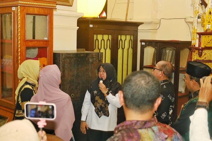 Restorasi Istana Siak, Bupati  Afni  Berharap Dibantu Rp20 Miliar