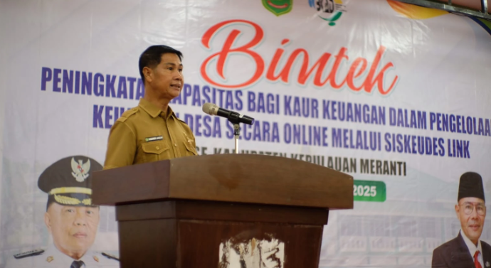 Pemkab Meranti Gelar Bimtek Siskeudes Bagi Kaur Keuangan Desa