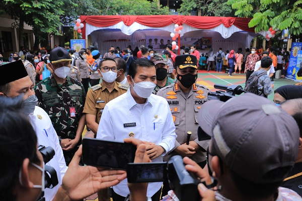 Vaksinasi Anak di Pekanbaru  Sudah Capai 25 Persen dari Target 103.017 Orang