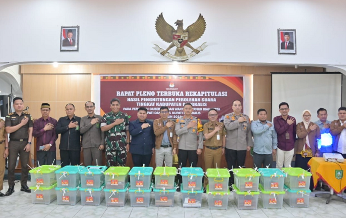 Rapat Rekapitulasi, Bupati Bengkalis Sebut Hasil Pilkada Cermin Kehendak Rakyat
