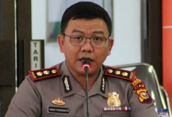 Satnarkoba Polres Kuansing Bekuk Diduga Pengedar Narkoba di Perbatasan Kuansing- Pelalawan