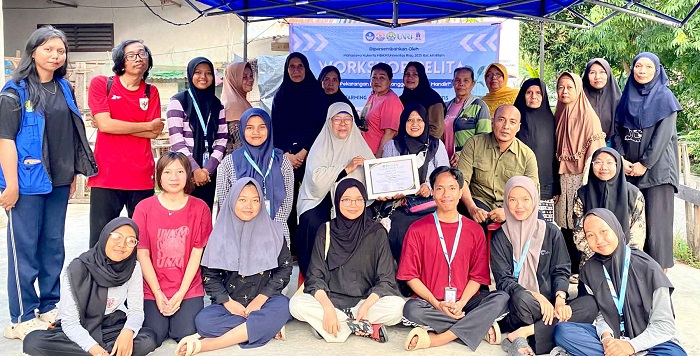 Mahasiswa Kukerta Unri Sulap Lahan Pekarangan Jadi Lumbung Pangan Mandiri