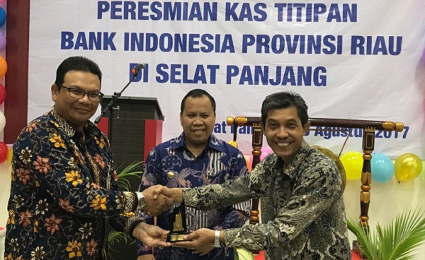 Bank Riau Kepri Dipercaya Bank Indonesia Sebagai Pengelola Kas Titipan di Selat Panjang