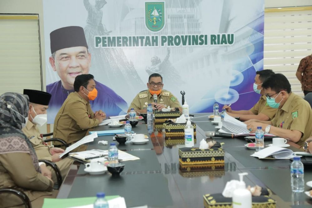 Wagubri Pimpin Rapat Terkait Dugaan Penguasaan Lahan di Luar HGU