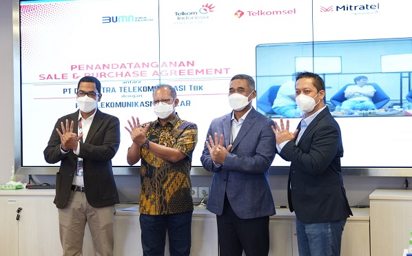 Telkomsel dan Mitratel Lanjutkan Aksi Korporasi Penambahan Pengalihan Kepemilikan 6.000 unit Menara Telekomunikasi