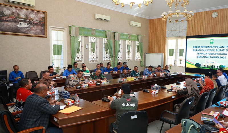 Afni-Syamsurizal Dilantik 2 Juni 2025, Pemkab Lakukan Rapat Persiapan
