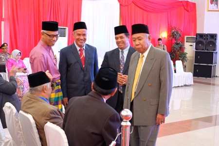 Wakil Bupati Meranti, H. Said Hasyim Hadiri Pelantikan Pj. Bupati Kampar