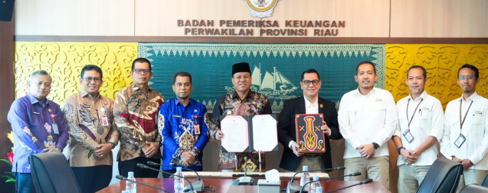 Pemkab Kuansing Serahkan LKPD ke BPK RI Perwakilan Riau, Perkuat Akuntabilitas Keuangan Daerah