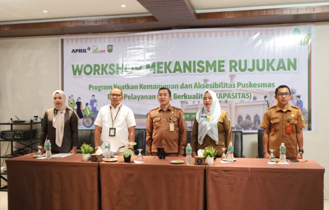 Pemkab Siak Apresiasi  Workshop Rujukan Layanan Kesehatan  RAPP  dan DoktorSHARE