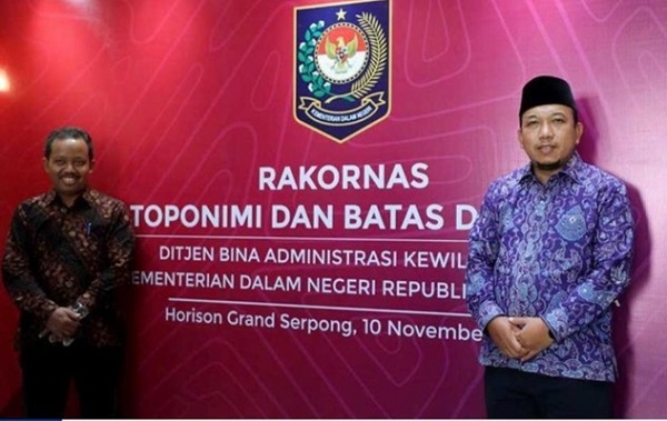 Wakil Bupati Siak Hadiri Rakornas Toponimi Bersama Kemendagri