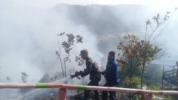 Lokasi Wisata Ulu Kasok Terbakar, Luasnya Sudah Mencapai 3 Hektare