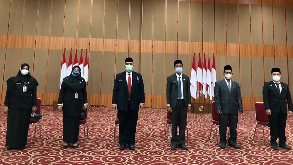 Enam Pejabat Pemko Pekanbaru Dilantik