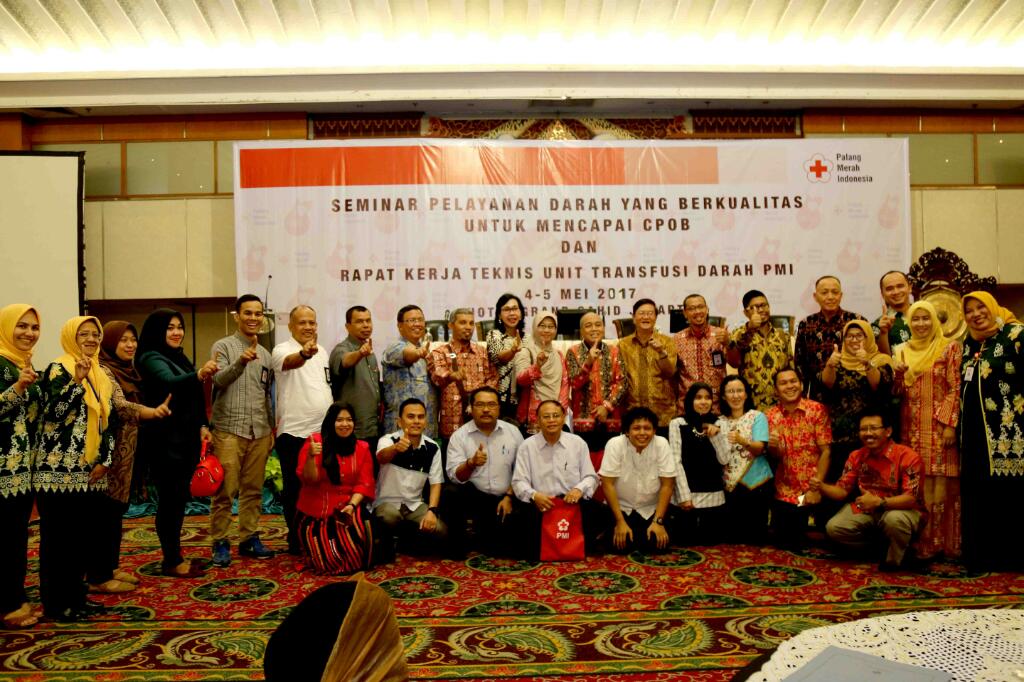 Zulaikha Wardan Ikuti Seminar Pelayanan Darah Berkualitas di Jakarta