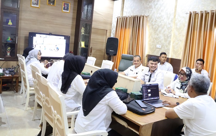 Pemkab Inhil Ikut Raker Komisi II DPR RI dan Kemendagri, Bahas 4 Persoalan Terkini