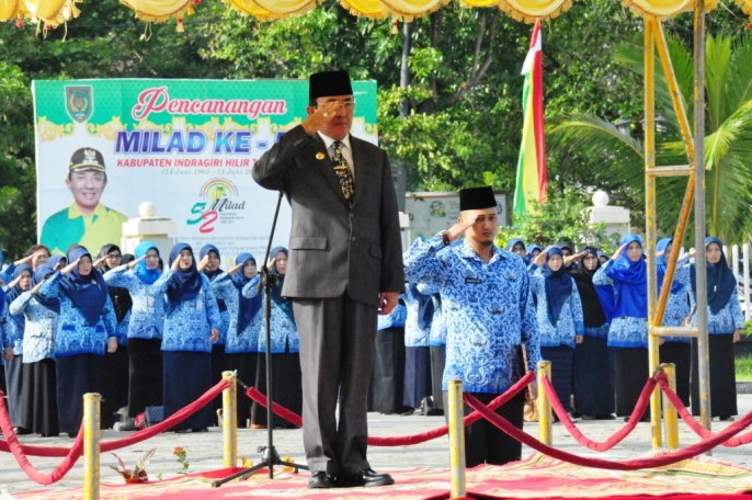 Bupati HM Wardan Pimpin Upacara Peringati Harkitnas Ke-109