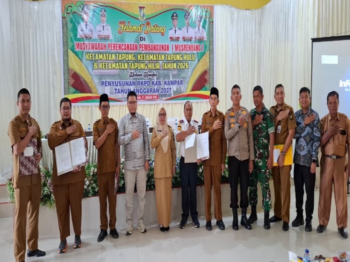 Jalan dan Jembatan Menjadi Prioritas Usulan  dalam Musrenbang  di  Tapung
