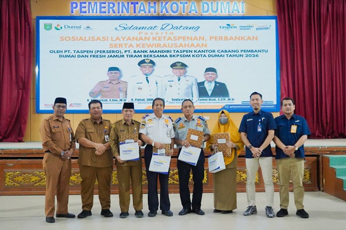 Pemko Dumai dan Taspen Bekali ASN Jelang Pensiun  dengan  Kemampuan Berwirausaha