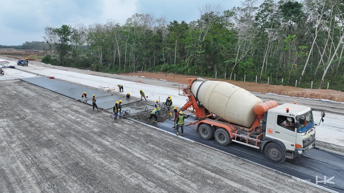 Progres Fisik Pembangunan Tol Betung- Tempino Capai 28 Persen