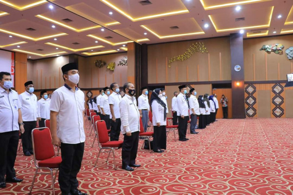 Sekda Kembali Lantik dan Kukuhkan Pejabat Adminstrator dan Pengawas