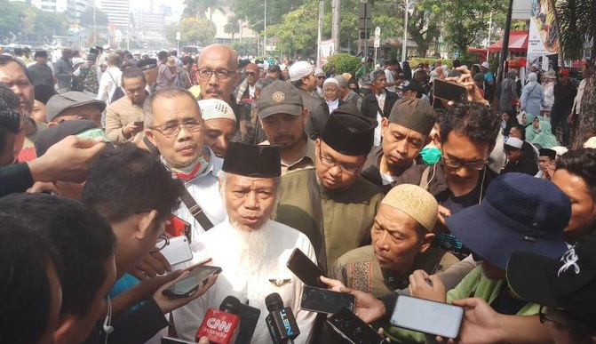 Penasehat KPK Pimpin Aksi GKR ke Gedung MK: Ini Tak ada Urusan dengan Jokowi atau Prabowo