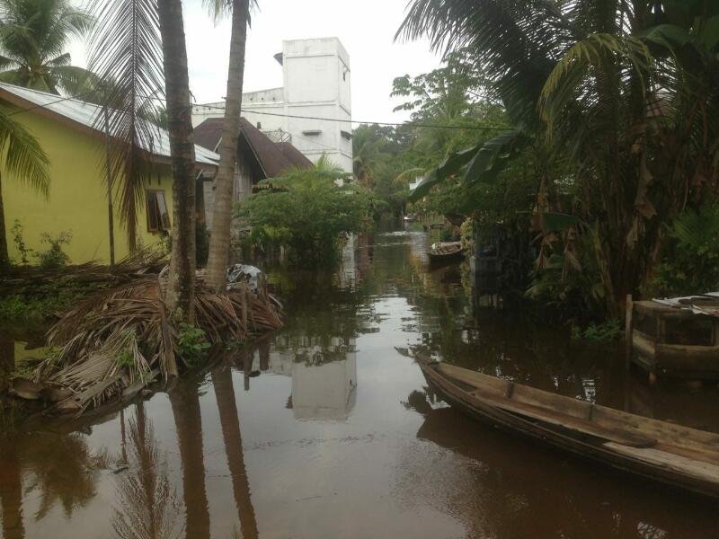 Akibat Banjir, Wilayah Langgam Mulai Terisolasi