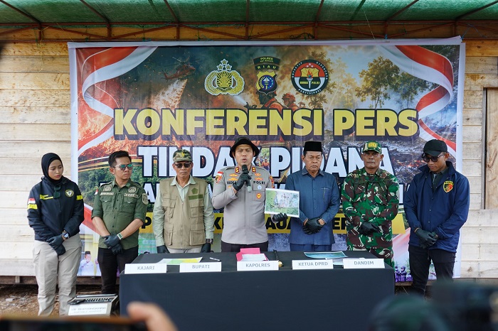 Tersangka Karhutla 85 Hektare di Di Meranti Ditangkap