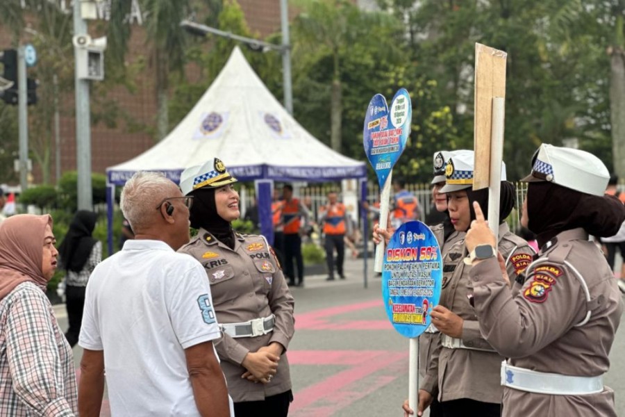 Di Pekanbaru Harlah Pancasila Jadi Momentum Perkuat Kesadaran Berlalu Lintas