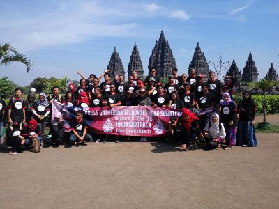 Press Gathering Telkomsel Yogjakartrack: Dari Malioboro Hingga Basah-basahan di Sungai Oyo
