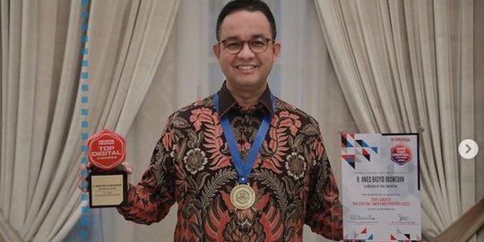 Dinilai Berprestasi Dalam dan Luar Negeri, Anies Diberi Penghargaan Gubernur Inspirasi Indonesia