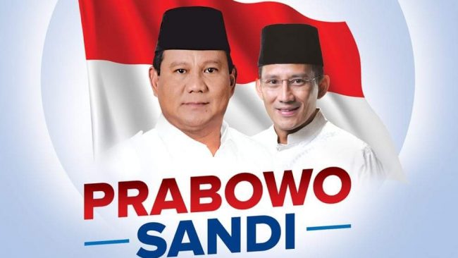 Selisih 4 Persen, Prabowo-Sandi Optimis Januari 2019 Sudah  Unggul