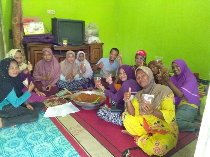 Abon Lele Jadi Produk Pertama Olahan Makanan Binaan PKPU HI Riau