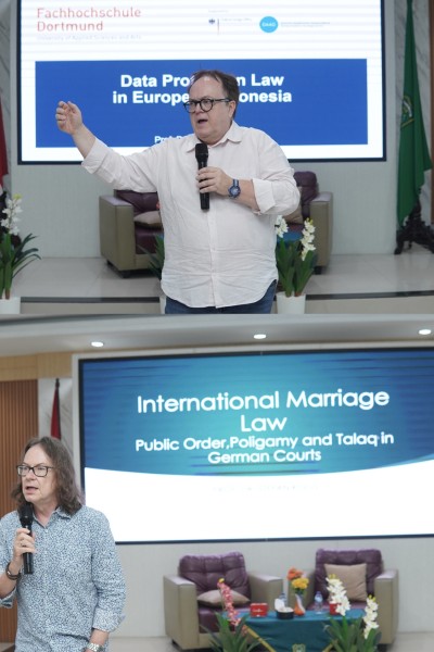 Dua Guru Besar Asal Jerman Sambangi UIR Guna Visiting Professor
