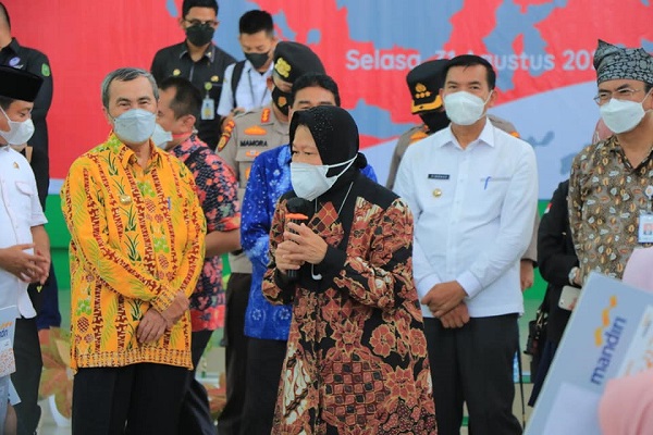 Menteri Risma Marah, Banyak PKH di Riau  Tak Tersalurkan, ''Bapak Dosa lho... Ini Hak Orang Miskin...''