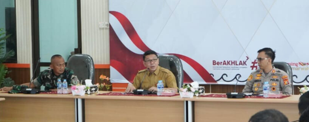 Buka Rakor Kesiap Siagaan KARHUTLA, Bupati Kuansing Diwakili Pj.Sekda Siapkan Prosedur dan Penanganan Tepat Guna