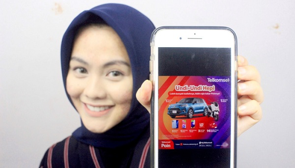 Telkomsel Hadirkan Program Undi-Undi Hepi, Pengen Dapat Hadiahnya, Begini Nih Caranya...