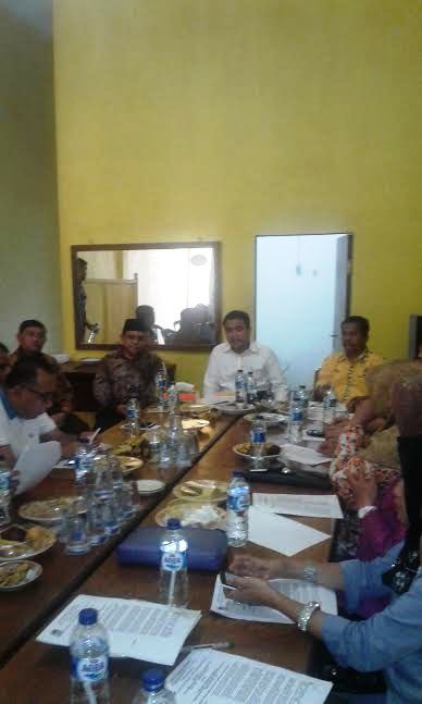Pimpin Rapat DPD Golkar Rohul, Nono: Pengurus Dilarang Rangkap Jabatan